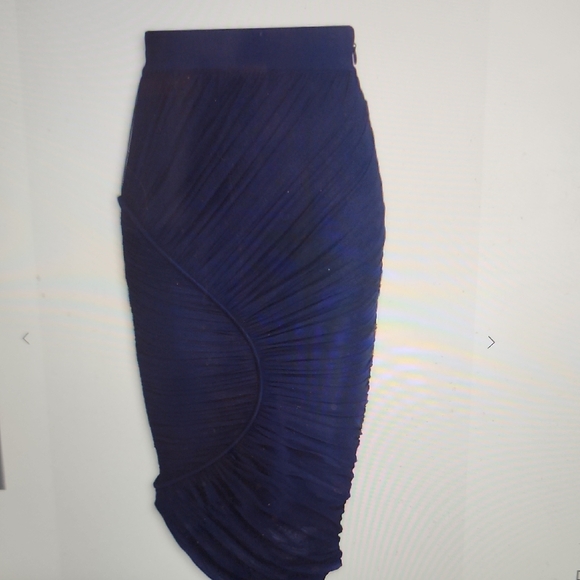 Herve Leger Dresses & Skirts - Herve Leger Ruched Ponte And Stretch-Tulle Skirt Size S
